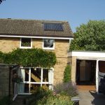 Solar thermal on a roof
