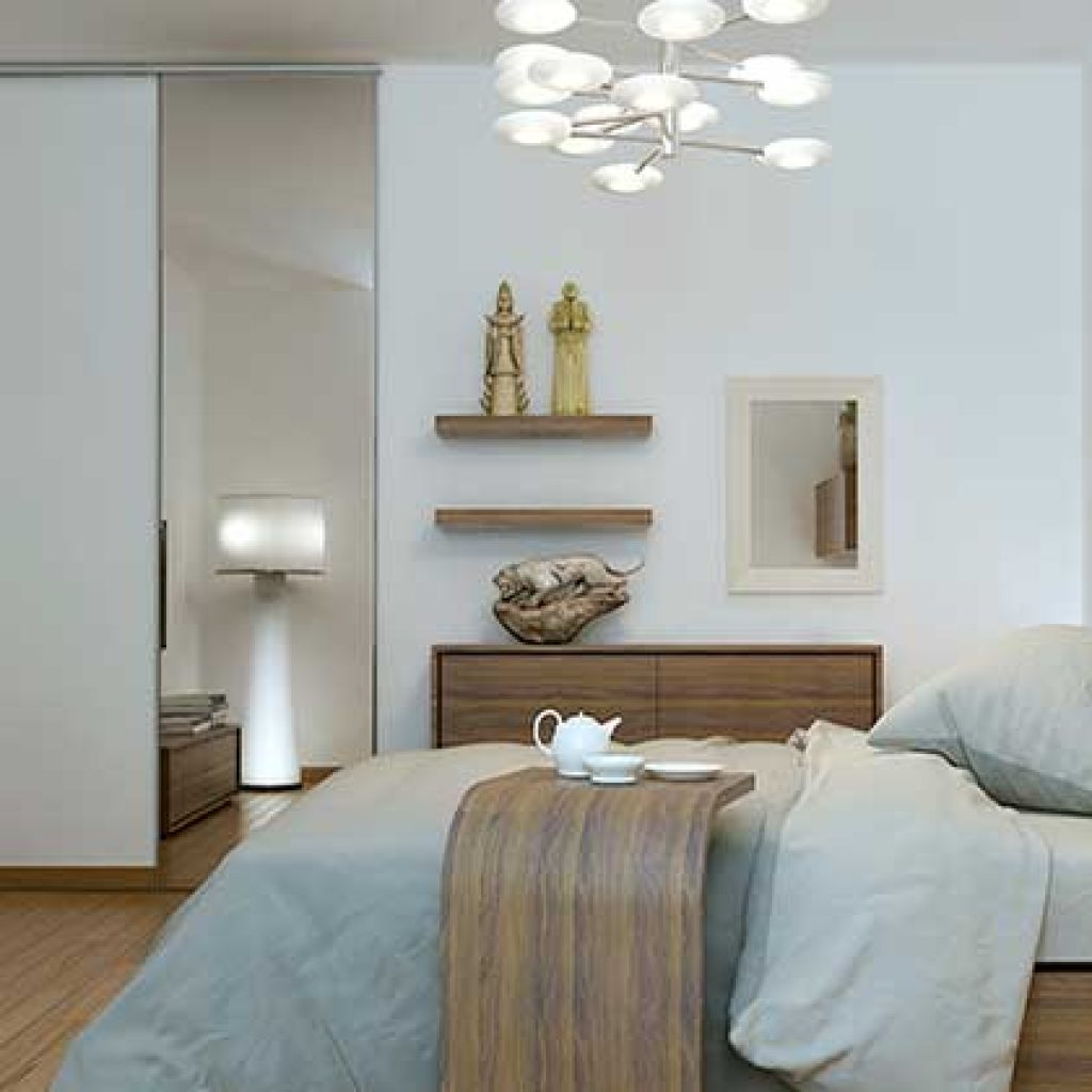 infared-heating-bedroom Install an infrared heater in a bedroom for a silent heat source