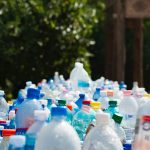 Plastic bottles for recycling