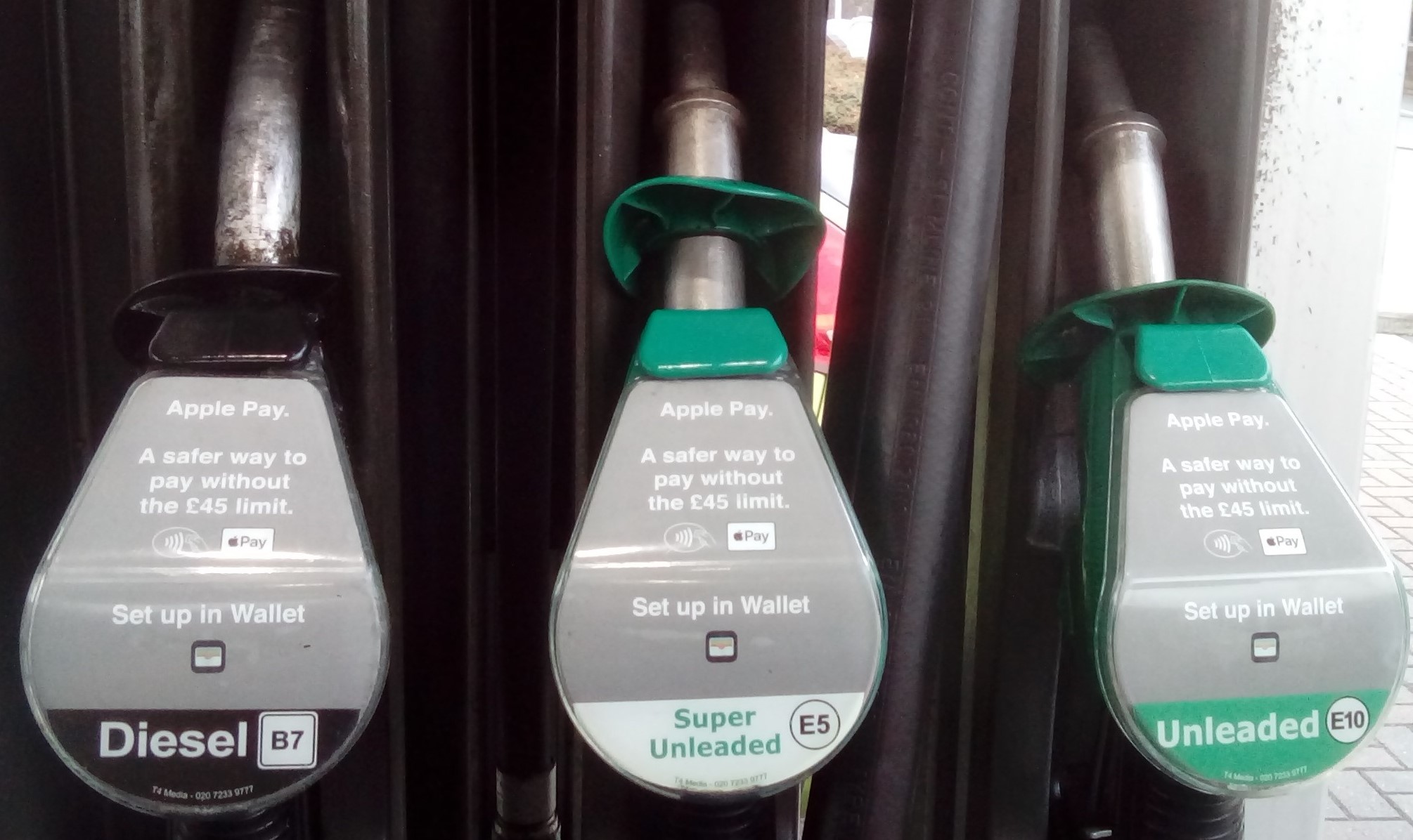 Petrol and diesel pumps