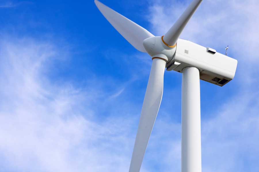 Blowing in the right direction – a wind turbine for communities could reduce energy bills. 