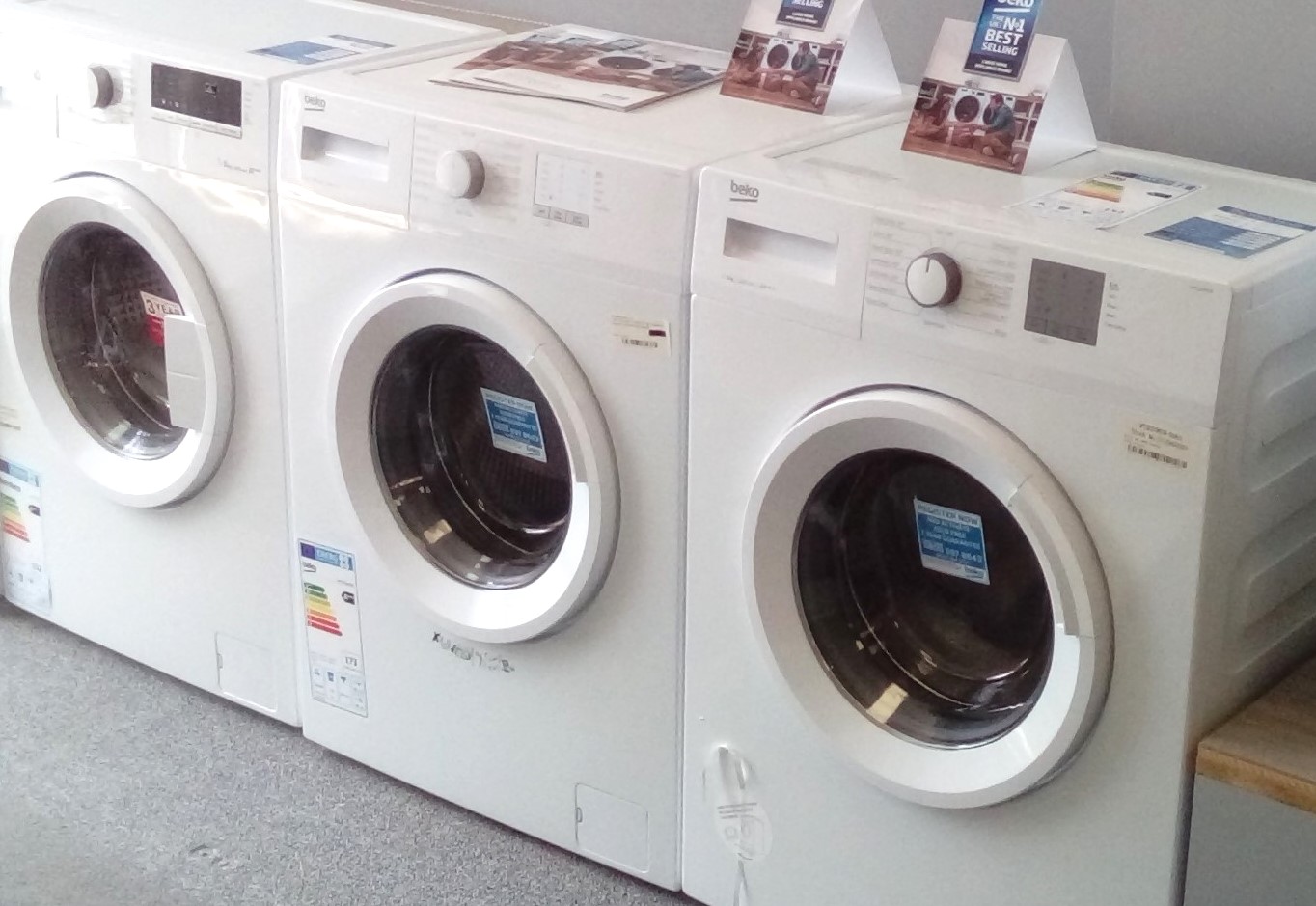 A new cycle – when replacing a washing machine buy the most energy-efficient product.