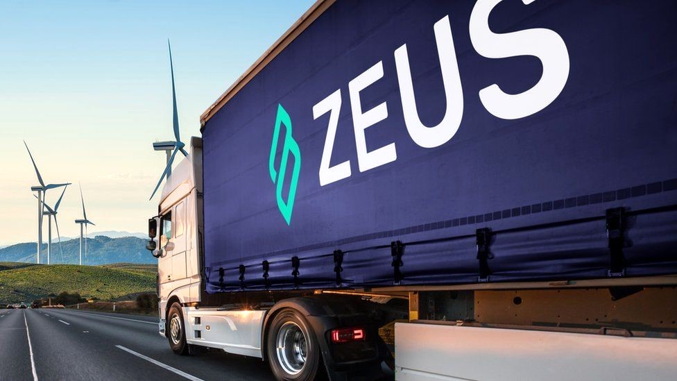 On the road to cutting lorry costs and carbon emissions. Picture supplied by Zeus