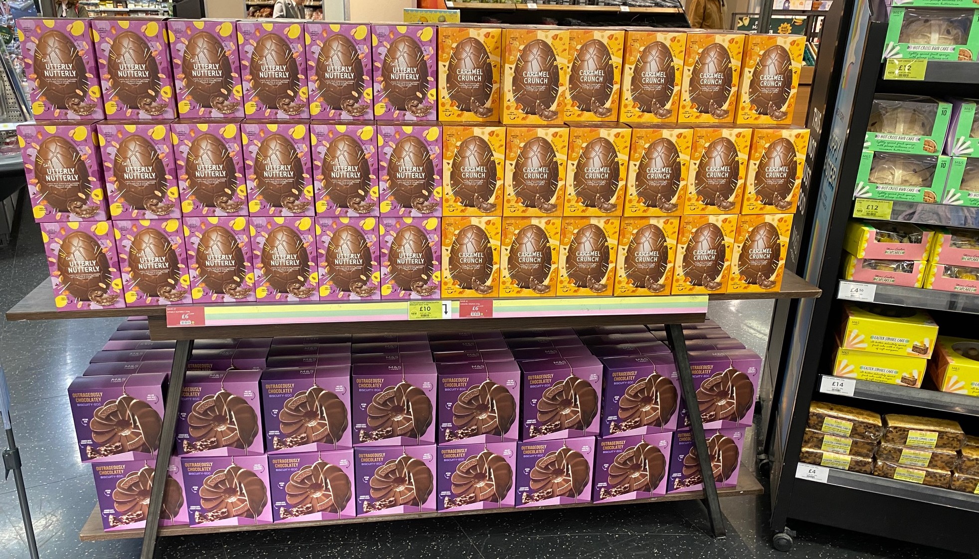 Cracking display – but the price of Easter eggs has soared by up to 50 per cent this year