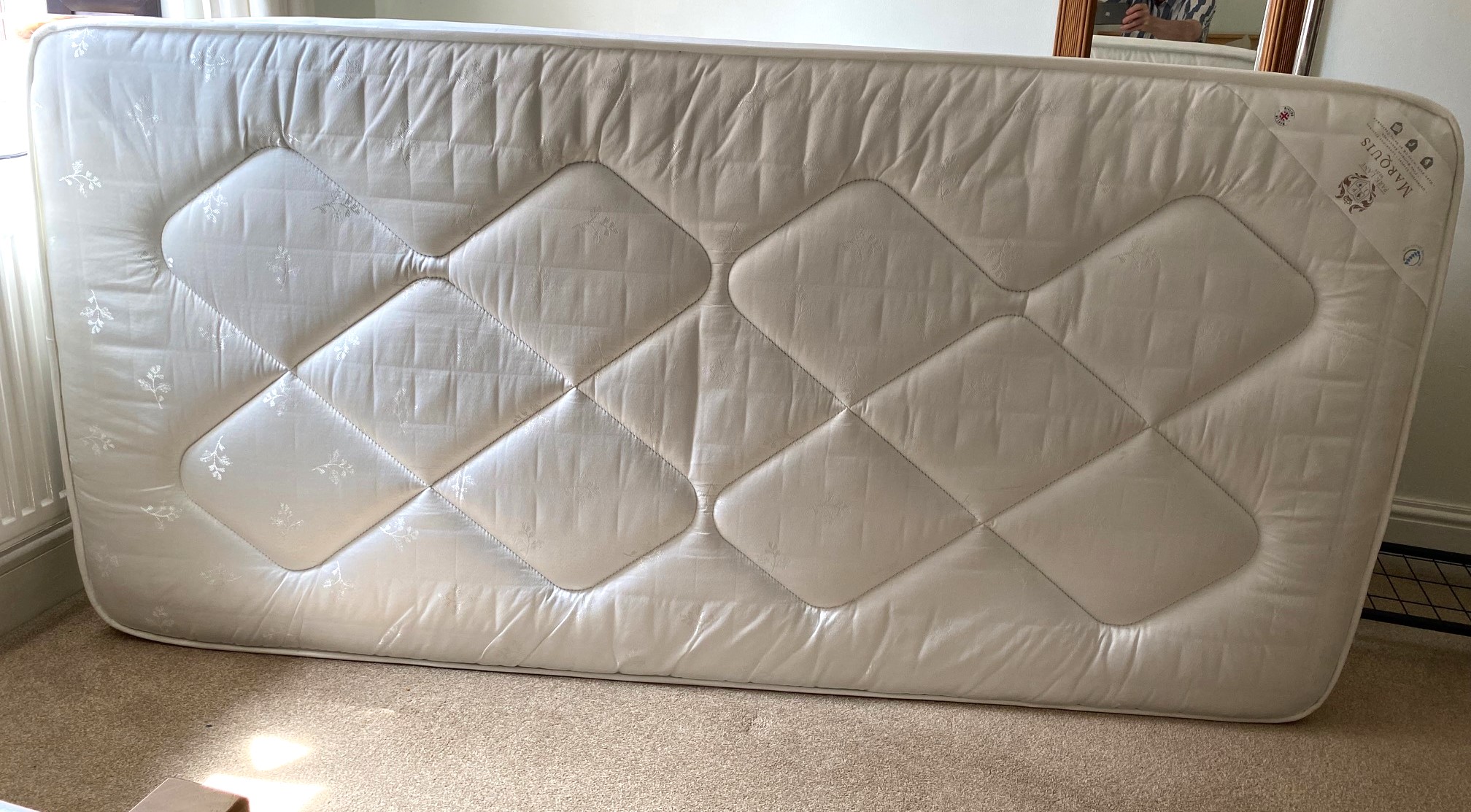 High tech way to get rid of old mattresses safely.