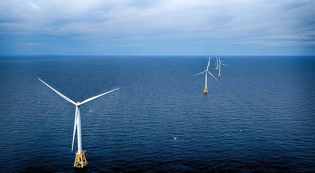 Offshore and onshore wind turbines play an import part in helping beat climate change.