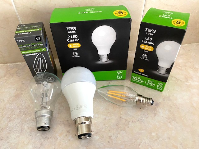 Lightening the load - Replacing traditional light bulbs with energy efficient LEDs can save an average household up to £45 a year on their energy bills.