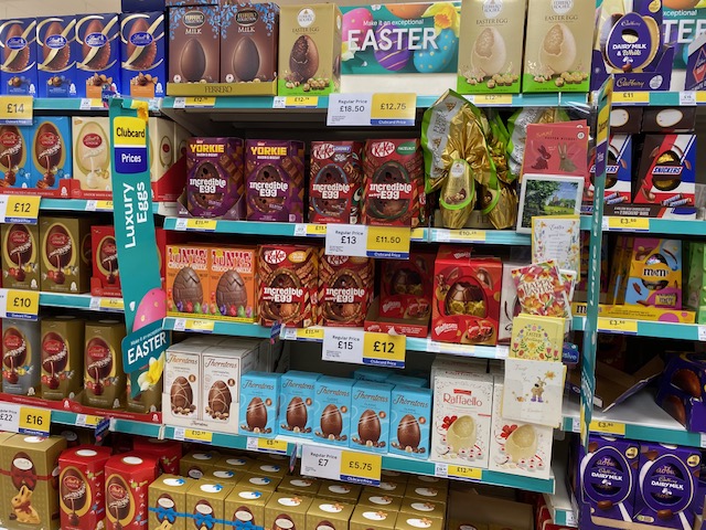 Shell shocked! The price of Easter eggs is soaring because of climate change. Picture: John Butterworth