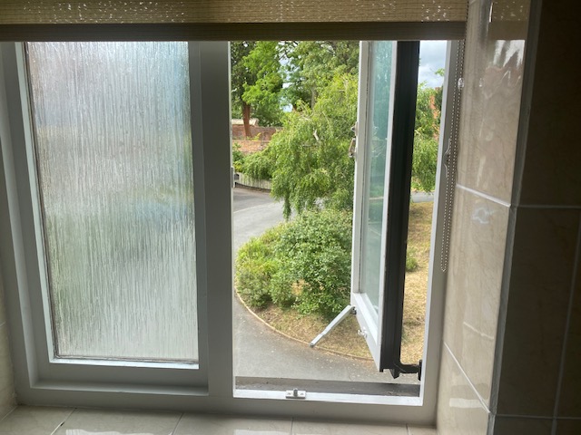 Open the windows to cut pollution in the home when cooking or using green or eco-friendly cleaning products. Picture: John Butterworth