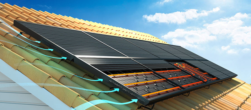 Solar Aerovoltaic panel