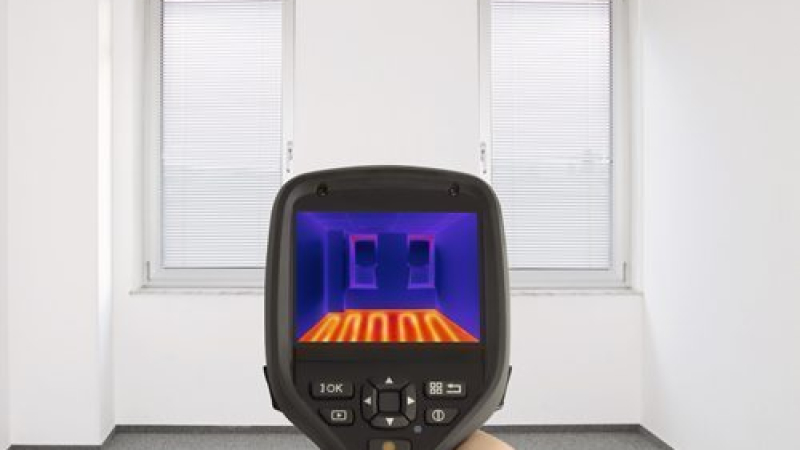 Underfloor Heating Thermal imaging camera